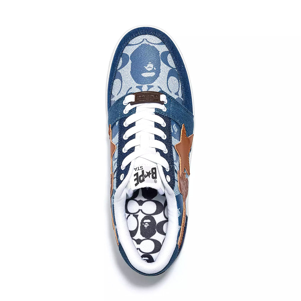 BAPE x Coach BAPESTA - Denim / Leather Rexy
