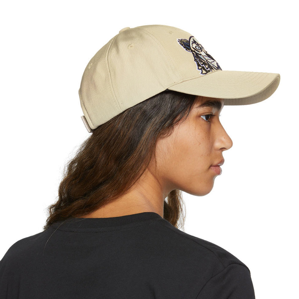 Kenzo Beige Canvas Kampus Tiger Cap