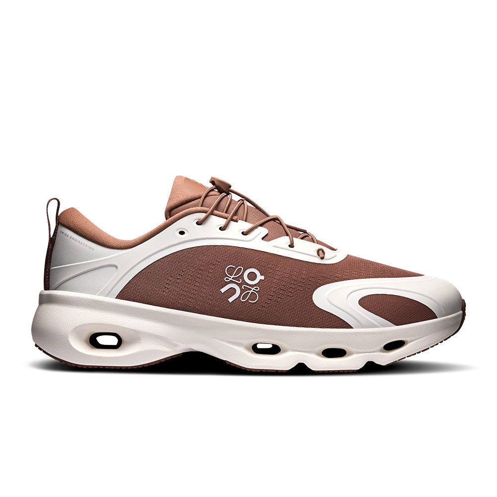 Loewe x On Cloudsolo - Earth Brown / Chalk White