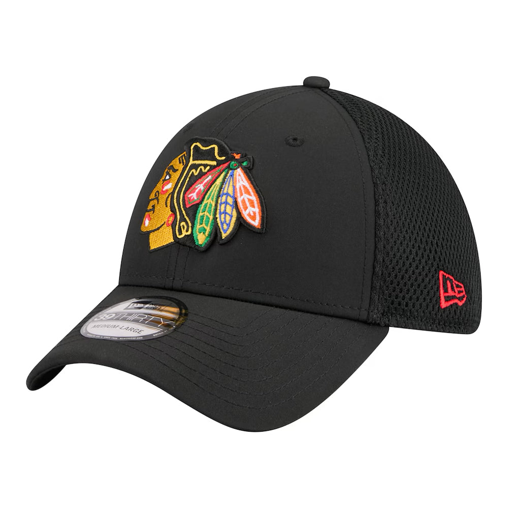 New Era Chicago Blackhawks 39THIRTY Mesh Flex Hat