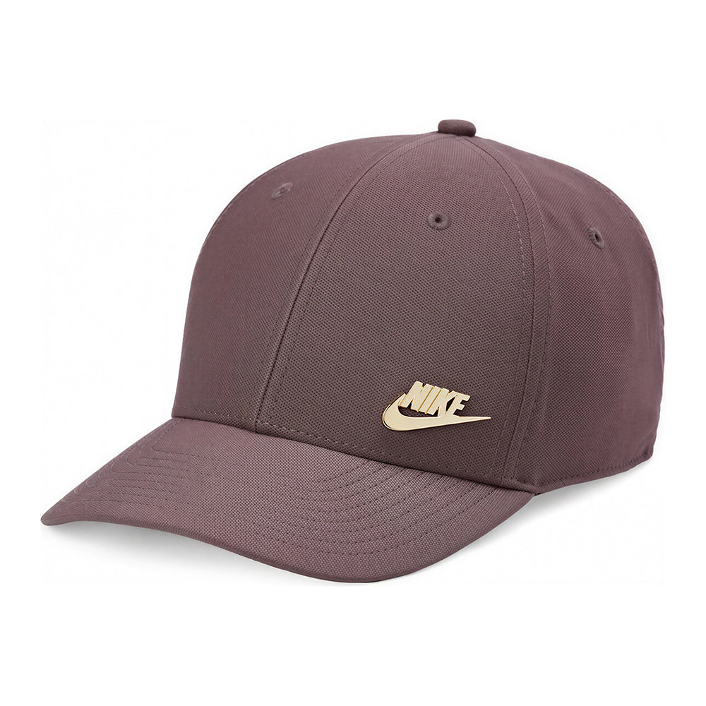Nike Club Cap Metal Swoosh - Plum Dust / Metallic Gold