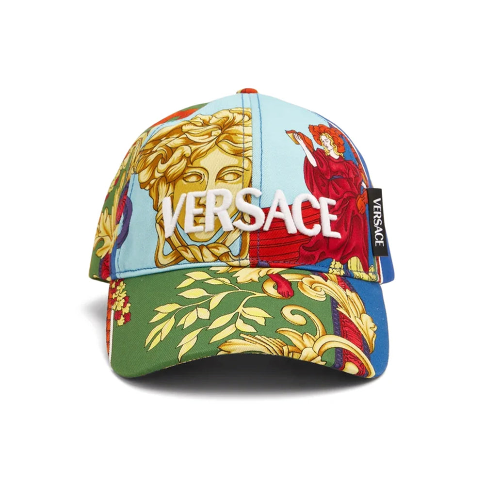 Versace Multicolor Medusa Renaissance Cap