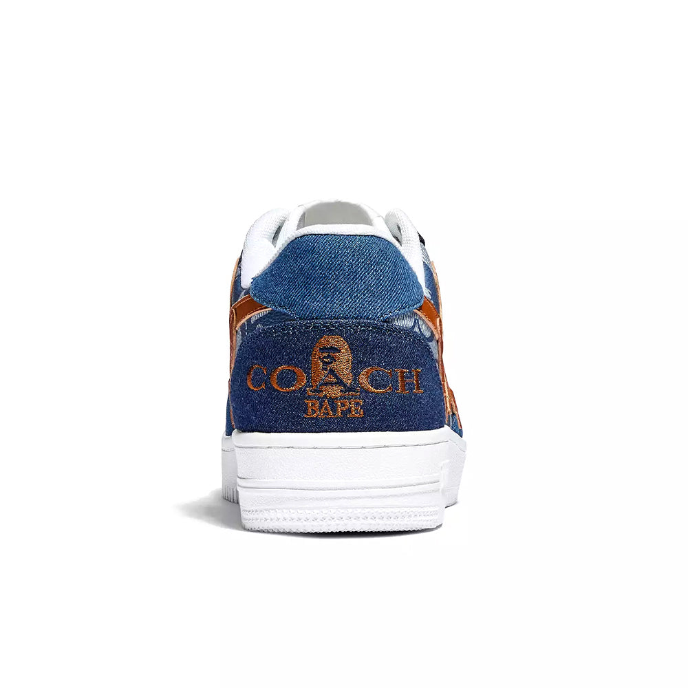 BAPE x Coach BAPESTA - Denim / Leather Rexy
