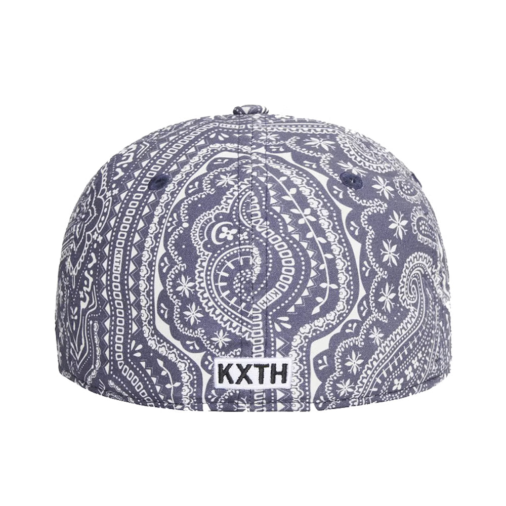 Kith x New Era NY Yankees 59FIFTY Bandana Paisley Hat - Nocturnal