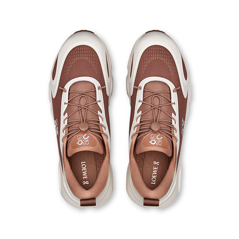 Loewe x On Cloudsolo - Earth Brown / Chalk White