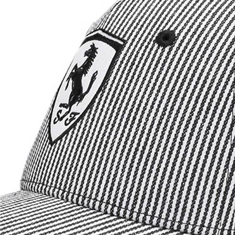 Puma Ferrari LS Baseball Cap - Black & White