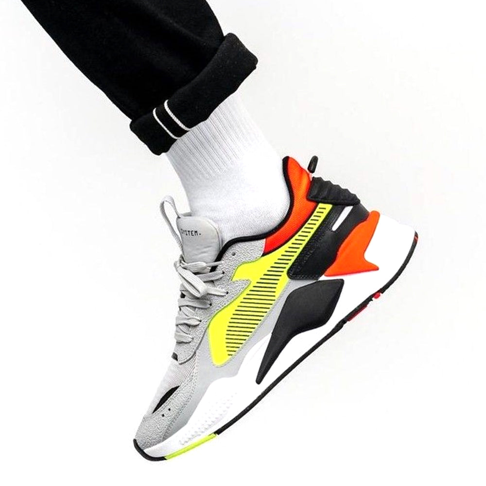 Puma RS-X Harddrive - Grey / Yellow / Red
