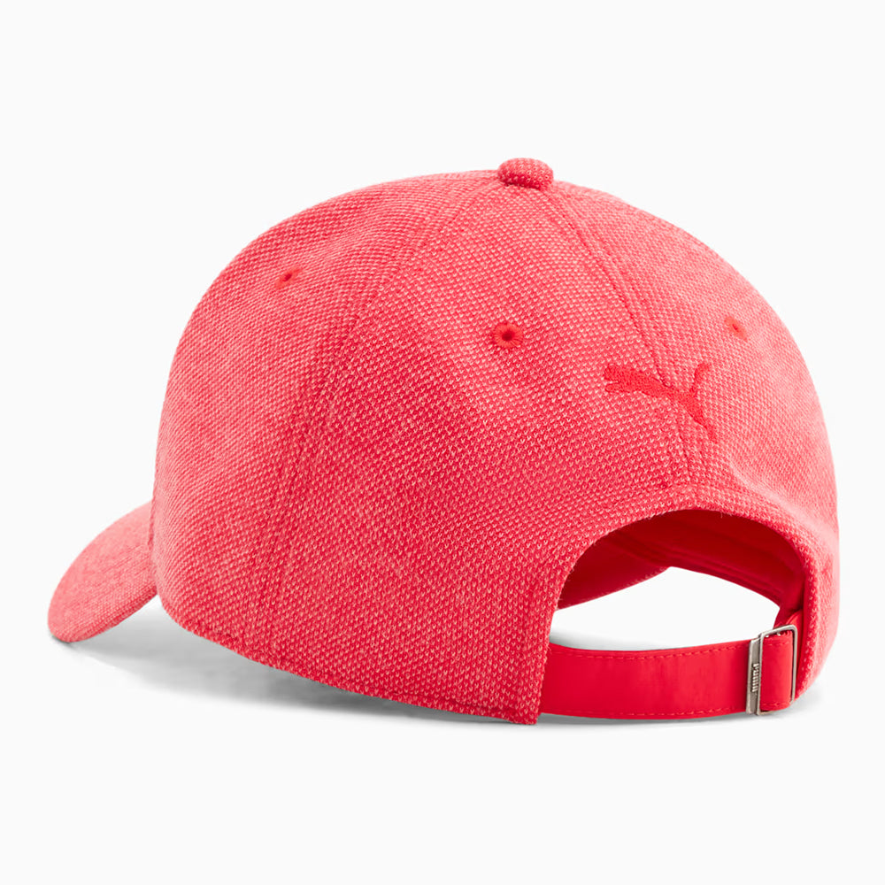 Puma Scuderia Ferrari Pro Baseball Cap - Textured Rosso Corsa Red